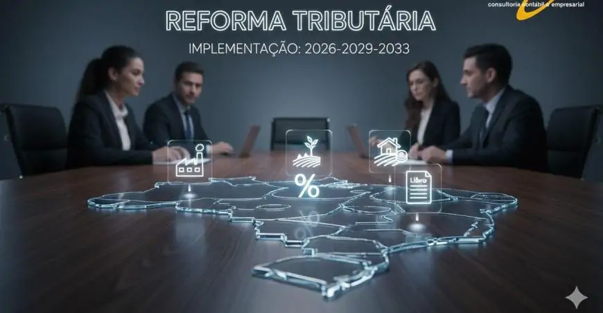 A Reforma Tributária (Emenda Constitucional 132/2023) promete simplificar o sistema, mas o caminho até a simplificação total em 2033 passa por um período de complexidade operacional intensa.
