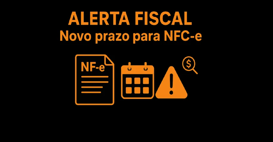 ALERTA FISCAL (Varejo): Novo Prazo para a NFC-e